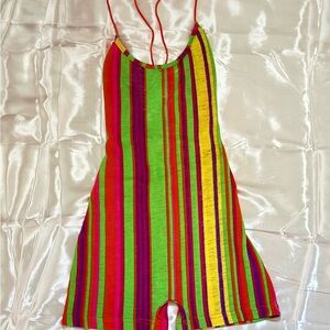 SHEIN Multicolor Striped Jumpsuit